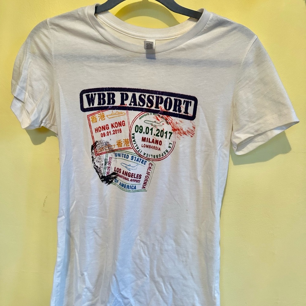 Custom made World Bachelor in Business tee